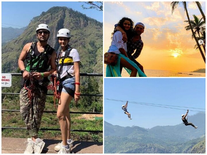 'Naamkarann' actor Puru Chibber & wife Roshni Bathnia's honeymoon in Srilanka! SEE PICS & VIDEO! PICS & VIDEO: 'Naamkarann' actor Puru Chibber & wife Roshni Bathnia's honeymoon in Sri Lanka!