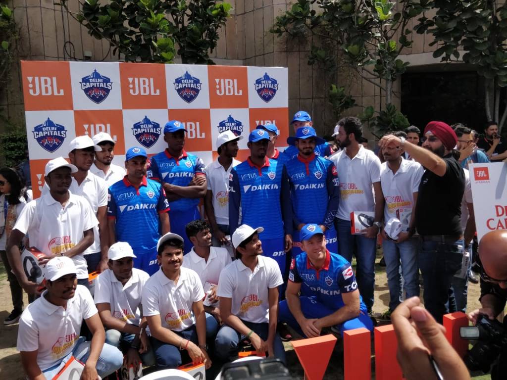 JBL announces sponsorship with Delhi Capitals for IPL Season 12, DC play friendly match with JBL Sunshiners