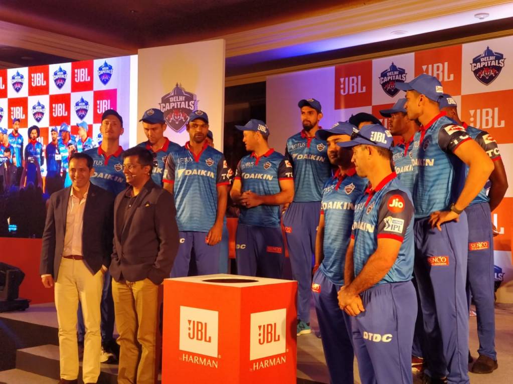 JBL announces sponsorship with Delhi Capitals for IPL Season 12, DC play friendly match with JBL Sunshiners