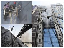 PICTURES: 17 People Killed As Massive Fire Engulfs 22-Storey Building in Bangladesh\'s Dhaka