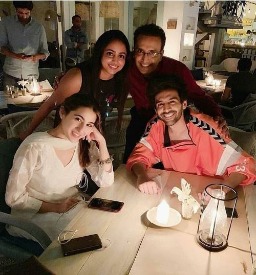 Finally! Sara Ali Khan went out on a date with Kartik Aaryan and their candle-lit dinner pictures are now VIRAL!