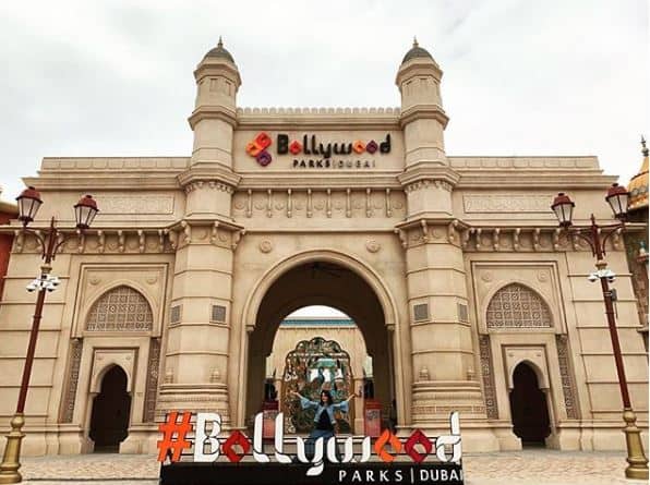 Dipika shared another photo from The Bollywood Parks in Dubai with the caption, “Dil Se Bollywoodwaale.” The actress can be seen posing with her hands in the air.