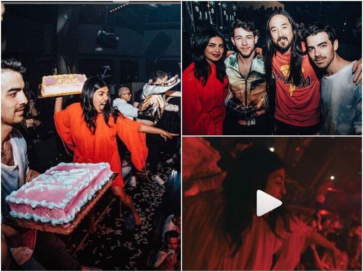 Amidst divorce rumours, Priyanka Chopra & Nick Jonas throw cakes at concert in Miami (PICS & VIDEO) Priyanka Chopra & Nick Jonas have a BLAST, throw cakes at concert crowd in Miami (PICS & VIDEO)