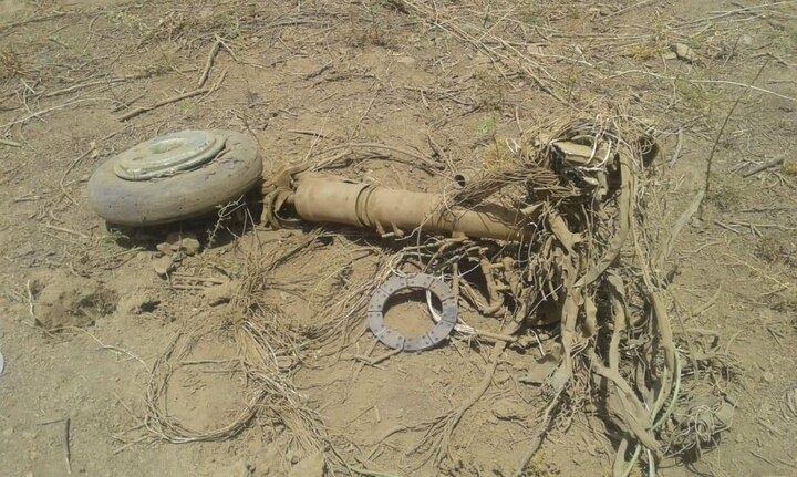 The MiG 27 UPG aircraft has crashed in the Sirohi district of Rajasthan in the morning on Sunday/ Image: ANI