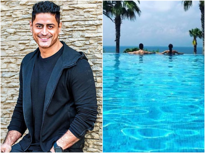 Mohit Raina shares pool picture with mystery girl, fans wonder if she is Mouni Roy or his new girlfriend (PIC) Mohit Raina shares pool picture with mystery girl, fans wonder if she is Mouni Roy or his new girlfriend