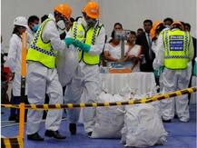 WATCH: Sri Lankan authorities publicly destroy 770kg of cocaine