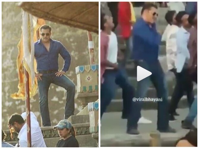 Dabangg 3: Who Dares To Dance-Off Against Prabhu Deva? Salman Khan. In  Matching Jackets