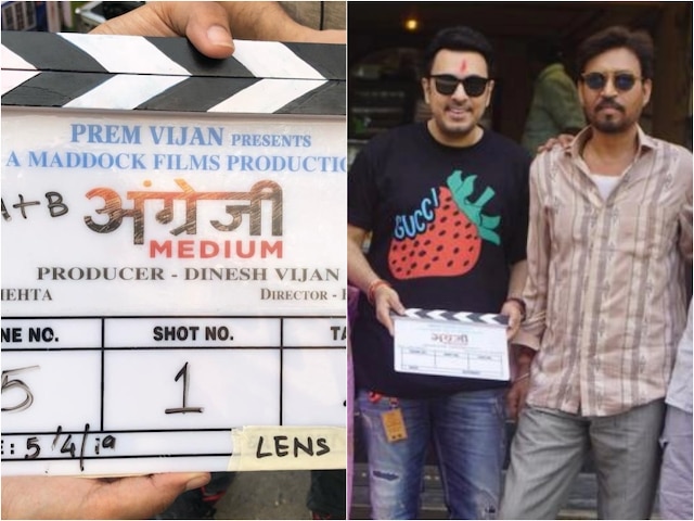 Irrfan Khan back in action! Begins shooting Hindi Medium sequel Angrezi Medium in Udaipur; SEE PICS Irrfan Khan starts shooting Hindi Medium sequel Angrezi Medium in Udaipur
