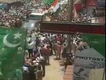 Were Pakistani flags raised during Rahul Gandhi\'s roadshow in Wayanad? Here is the truth