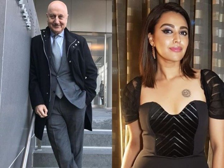 Anupam Kher's tweet on artistes' vote call sparks debate, Swara Bhaskar & Soni Razdan respond to veteran actor Anupam Kher's tweet on artistes' vote call sparks debate; Swara Bhaskar REACTS and says, 'It's democracy'