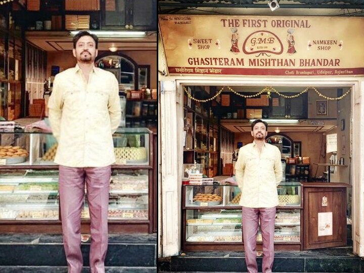 Angrezi Medium, Irrfan Khan shares his first look as sweet shop owner Mr Champakji from the sequel of Hindi Medium Angrezi Medium: Irrfan Khan shares his first look as sweet shop owner 'Mr Champakji'; Kareena-Radhika Madaan part of film too