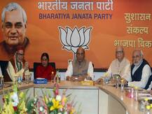 Amit Shah meets aggrieved BJP veterans MM Joshi, LK Advani