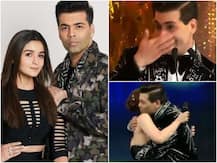 WATCH: When Alia Bhatt made her ‘mentor’ Karan Johar emotional at Filmfare Awards 2019