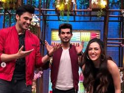 WATCH: 'Kasautii Zindagii Kay' actor Parth Samthaan & Sana Khan shake a leg on 'First Class' on sets of 'Kitchen Champion'