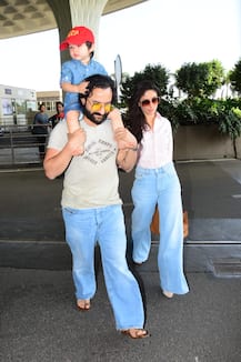 PHOTOS: Kareena Kapoor-Saif Ali Khan and BABY Taimur off to Pataudi for their vacation in style!