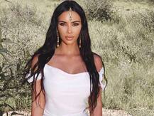 Kim Kardashian West SLAMMED for wearing traditional Indian maang tikka to church!