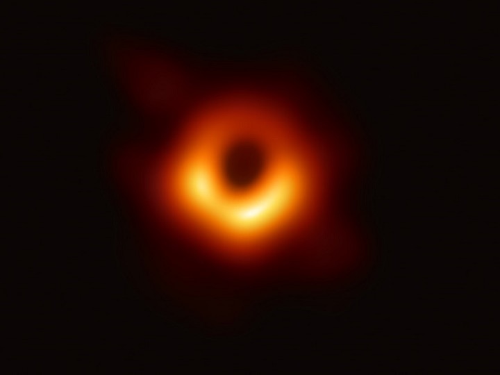 black hole imaged for first time by event horizon telescope