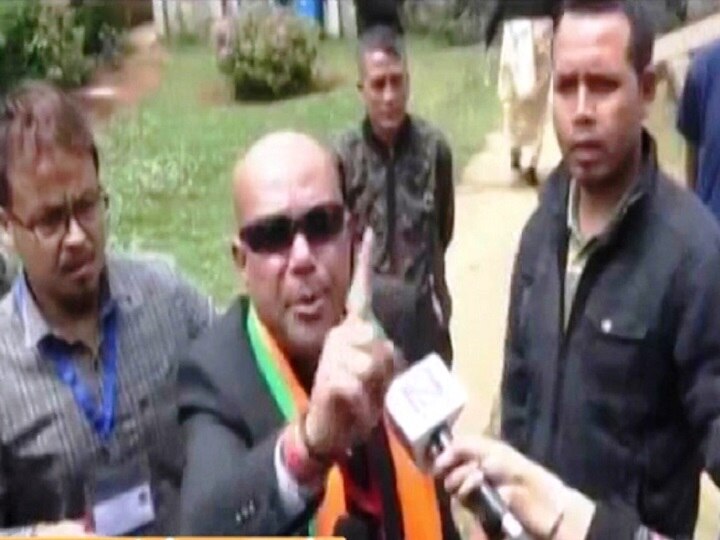 Shillong BJP candidate threatens suicide in front of Modi if Citizenship Bill is implemented Shillong BJP candidate threatens suicide in front of Modi if Citizenship Bill is implemented