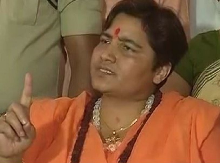 In soup over remarks against Hemant Karkare, Sadhvi Pragya to submit reply to EC's notice by today In soup over remarks against Hemant Karkare, Sadhvi Pragya to submit reply to EC's notice by today