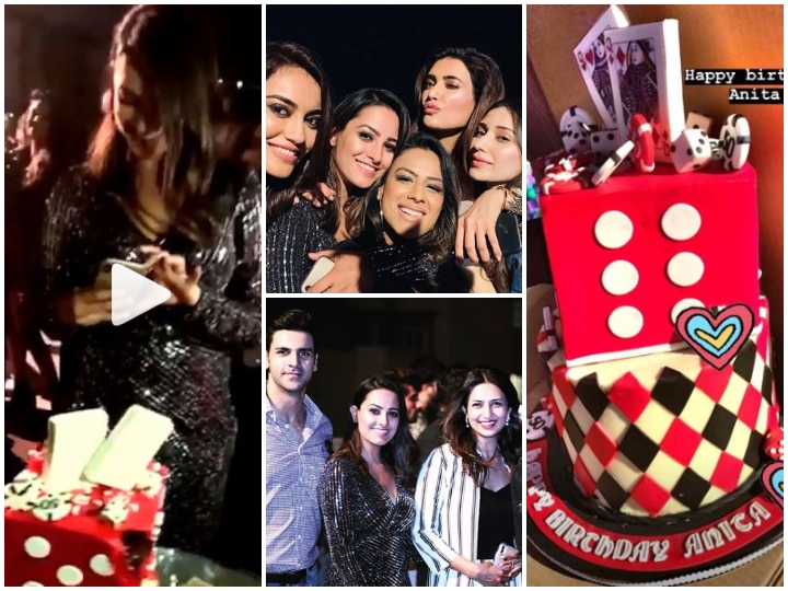 Anita Hassanandani Birthday - 'Naagin 3' actress turns 38, celebrates with hubby & friends in a grand bash! SEE PICS & VIDEOS! PICS & VIDEOS: Anita Hassanandani rings in her 38th birthday with Divyanka, Surbhi & other TV celebs!