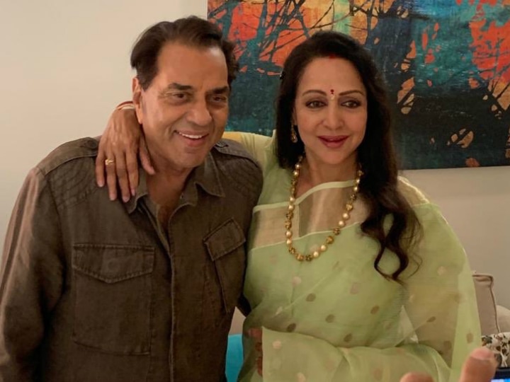 Dharmendra campaigns for Hema Malini in Mathura! Dharmendra campaigns for Hema Malini in Mathura!