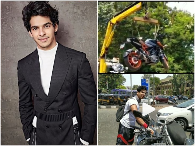 WATCH: Ishaan Khatter runs into trouble with traffic police, Dhadak actor’s bike gets towed Dhadak actor Ishaan Khatter bike gets towed as he parks in no parking zone (VIDEO)
