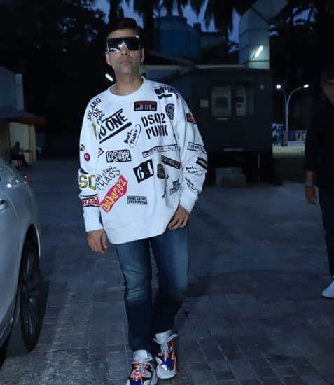 Bollywood filmmaker Karan Johar hosted a special screening for his much-awaited film ‘Kalank’ on Sunday (April 14) in Mumbai. 