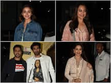 PICS: Alia Bhatt, Sonakshi Sinha, Varun Dhawan, Madhuri Dixit & Hiten Tejwani attend \'Kalank\' screening