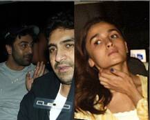 PICS: Alia Bhatt, Ranbir Kapoor & Ayan Mukerji snapped at Karan Johar\'s house