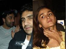 PICS: Alia Bhatt, Ranbir Kapoor & Ayan Mukerji snapped at Karan Johar\'s house