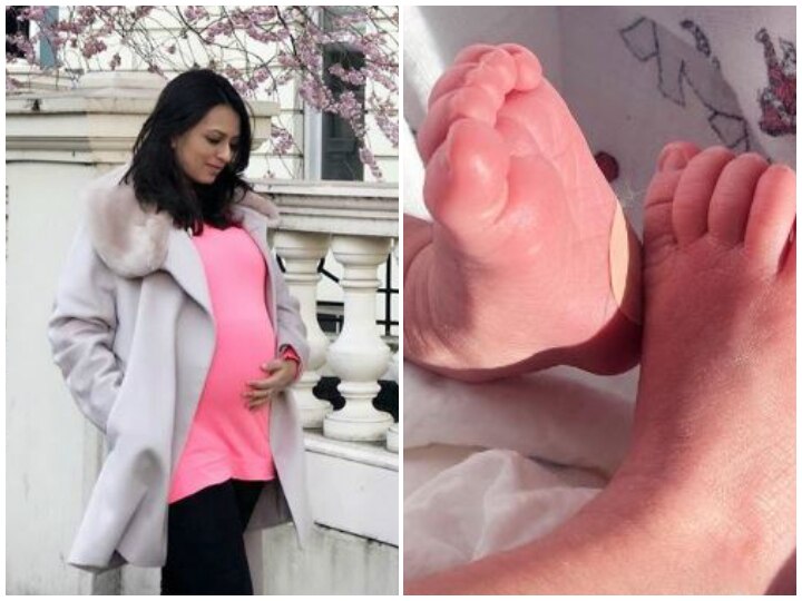 New mommy Deeya Chopra shares first glimpse of her newborn son Evaan R Mehta! SEE PIC! PIC: New mommy Deeya Chopra shares first glimpse of her newborn son Evaan R Mehta!