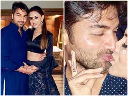 PICS: Meri Aashiqui Tum Se Hi actress Smriti Khanna gets her hubby Gautam Gupta's name inked, locks lips with him
