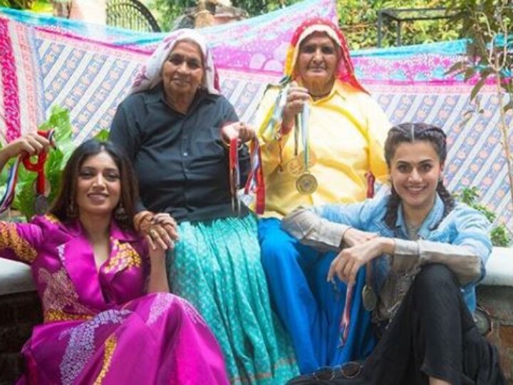 Taapsee Pannu, Bhumi Pednekar starrer Saand Ki Aankh FIRST look Here's when the FIRST look of Taapsee Pannu, Bhumi Pednekar starrer 'Saand Ki Aankh' will be out