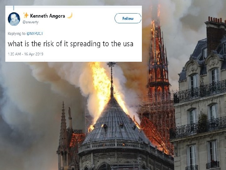 NYPD gets massively trolled after tweeting on Notre Dame fire, check Twitter reactions  NYPD gets massively trolled after tweeting on Notre Dame fire; check Twitter reactions