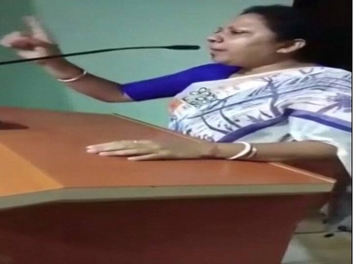 TMC MLA seen asking party cadres to chase and attack Central force jawans on poll duty TMC MLA seen asking party cadres to chase and attack Central force jawans on poll duty