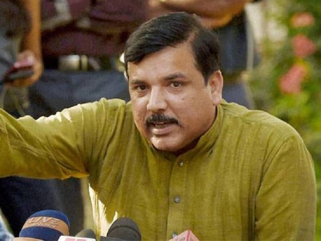 AAP leader Sanjay Singh repudiates exit polls; Demands cancellation of polls over mismatch of VVPAT, EVM AAP leader Sanjay Singh repudiates exit polls, Demands cancellation of polls over mismatch of VVPAT, EVM