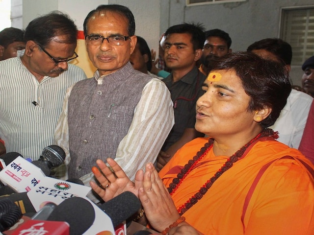 Sadhvi Pragya makes controversial Karkare remark, apologises after outrage Sadhvi Pragya makes controversial Karkare remark, apologises after outrage