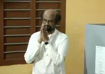 In Pics | LS polls: From Rajinikanth to Kamal Haasan, eminent actors turn up to exercise their franchise