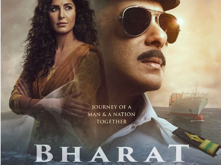 Salman Khan and Katrina Kaif Bharat movie new poster Salman Khan salutes the nation as a navy officer in the fourth poster of Bharat also featuring Katrina Kaif!