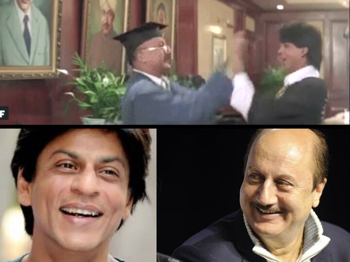 SRK, Anupam Kher bond on Twitter over DDLJ SRK, Anupam Kher bond on Twitter over DDLJ