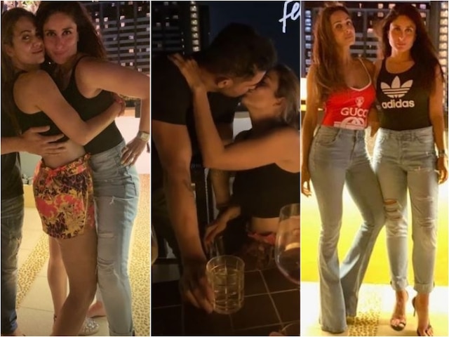 PICS: Kareena Kapoor Khan, Malaika Arora chilling at Amrita Arora's terrace party with their GIRL SQUAD! Kareena Kapoor Khan, Malaika Arora chilling at Amrita Arora's terrace party with their GIRL SQUAD!