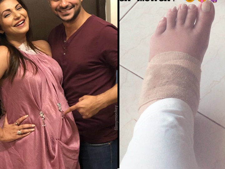 9 months pregnant 'Ishqbaaaz' actress Navina Bole suffers ankle injury! Shares PIC 9 months pregnant 'Ishqbaaaz' actress Navina Bole suffers ankle injury! Shares PIC