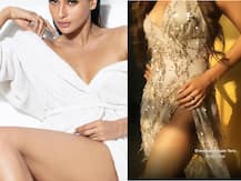 \'Naagin 3\' actress Pavitra Punia shares hot photoshoot pics dressed in a bathrobe & high slit dress!