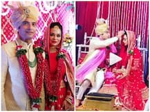 PICS-VIDEOS: After anand karaj, Sharad Malhotra & Ripci Bhatia get married again following Hindu rituals!
