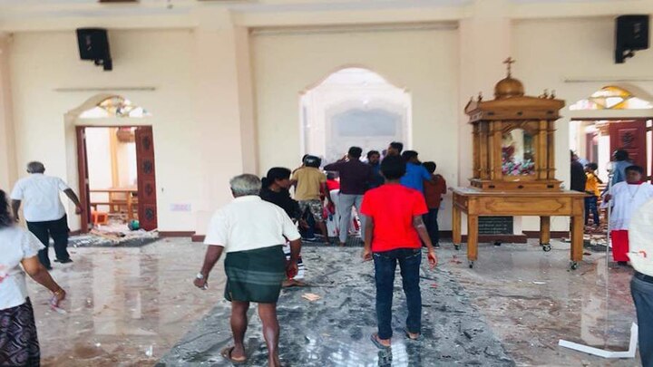As per Sri Lankan media, so far over 100 people have been reported dead, while over 150 people have been injured.