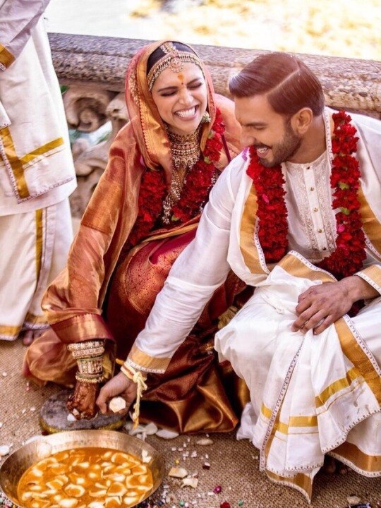 PICS & VIDEO: Deepika Padukone & Ranveer Singh make a STUNNING pair as they attend a wedding