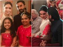 PICS & VIDEO: Deepika Padukone & Ranveer Singh make a STUNNING pair as they attend a wedding