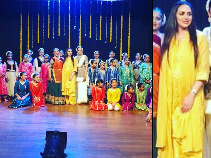 Pregnant Esha Deol attends an annual event of Kathak dancers! Pregnant Esha Deol invited as guest of honour at Kathak Dancers' annual event, mom-to-be glows in yellow flaunting baby bump