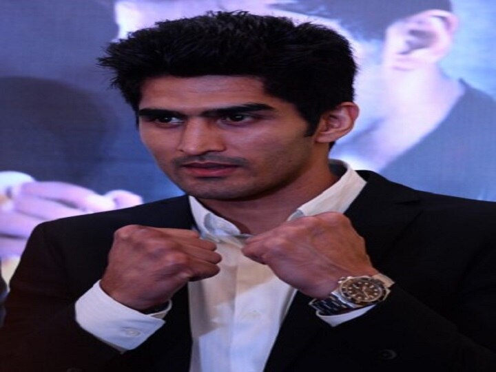 Congress fields boxer Vijender Singh as Lok Sabha candidate from South Delhi constituency Congress fields boxer Vijender Singh as Lok Sabha candidate from South Delhi constituency