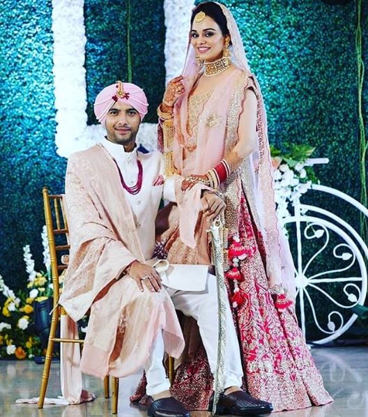 Newlywed TV couple look gorgeous as they pose together a week after their BIG FAT PUNJABI WEDDING